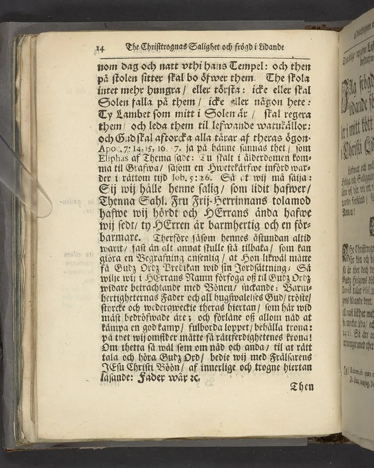 Bild på Likpredikan