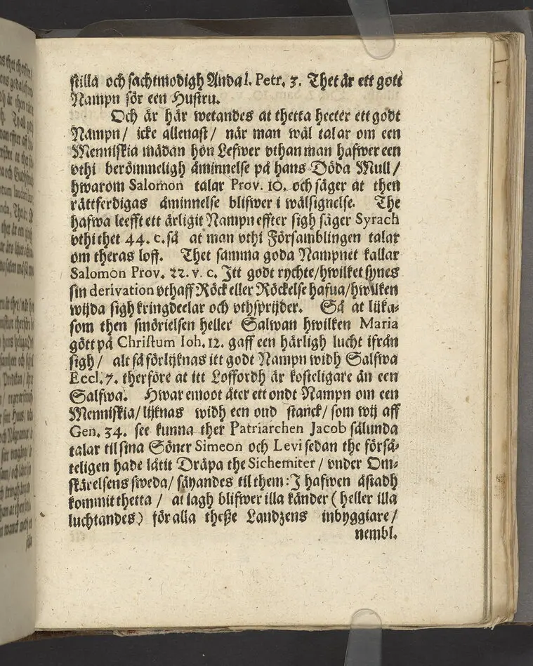 Bona fama, bonus odor ... Vthi een christeligh lijkpredikan vthöfwer ... rådmansens Hr Jacob Barckmans ... hustru ... H. Britta Jonsdotter ... förklarat aff Nicolao Rudbeckio ... Tryckt i Stockholm, aff Ignatio Meurer ... 1669.