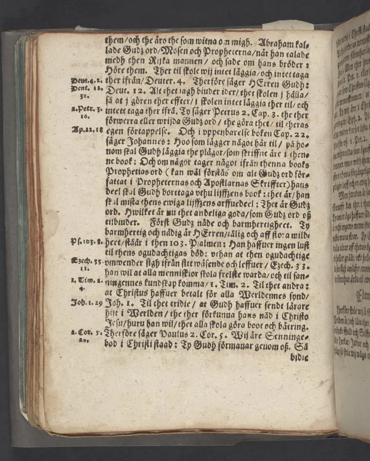 Then XXI lijkpredikningen/ hållin uthi S.Niclas i Stockholm/ öffuer Gudhfruchtige och vällärde Man/ H. Peder Månson/ K. Mtz. etc. hoffpredikant/ när hans s. lekamen ther begroffs/ then 18. Jun. 1624.