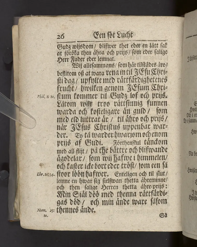 Een söt lucht af Ehrenpreisz, hwilken för thetta öfwer-inspectoren, then ädle och wälborne herren, nu hoos Gud weinnerligen salige, Herr Hans Ehrenpreus, lemnade ... tå thes dödelige deel nedsattes i griften, för altaret, uthi Arboga stadz-kyrckia, den 5. octobr. anno 1711 ... Stockholm, hos Johan H. Werner, kongl. May:tz och Upsala academiæ boktr. Åhr 1711.