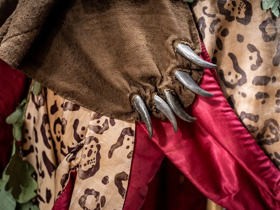 "En Wildes Klädning", hertig Karls dräkt från Dianas fest 1778.