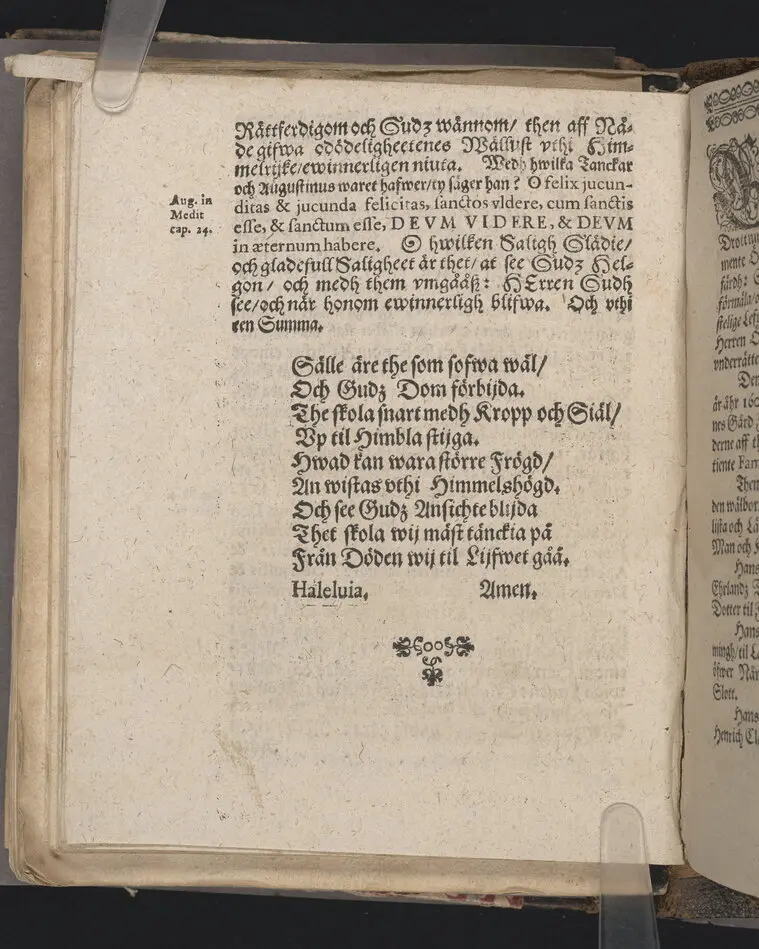 Lijkpredikan, tå ... then edle och wälborne herre, H. Johan Flemming til Lechtisz, Laijsz och Siöndaal, etc. effter ett christeligit affsteed ifrån thenna werlden den 29 Junij åhr 1646. medh waanligh, ädeligh procesz, vthi sitt, aff sigh sielfwo i wälmachtene tilberedda graffställe i Stockholm på Östermalmen vthi S. Jacobs kyrckio den 14. Julij på samma åhr,, [sic!] nedersatt bleff, hållen aff ... Stephano Gallio ..