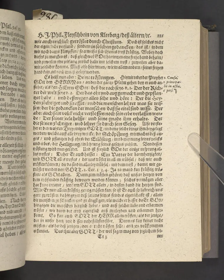 Likpredikan över Johann Philipp Fleyschbein von Kleeberg d.ä.