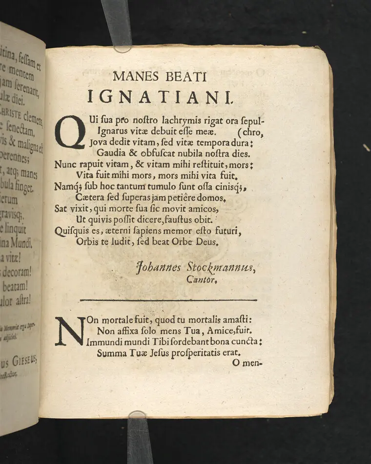 Epicedia in obitum ... Dn. Ignatii Meureri ... MDCLXXII d. 26 martij Holmiæ denati, ac d. 3 maij ejusdem anni in æde Jacobea Solemniter tumulati, â collegis scholæ teut: Holm: conscripta.