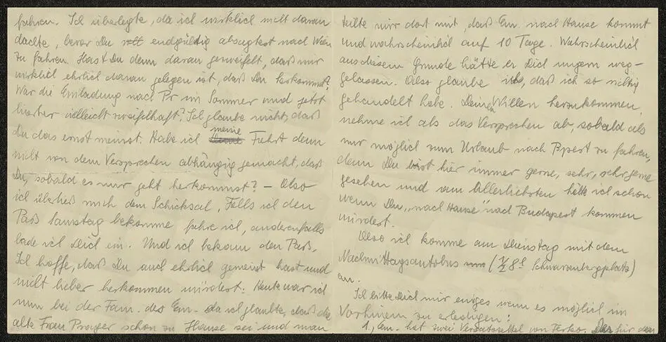 Brev från Stefan Böhm till Martha Böhm 1935-12-22