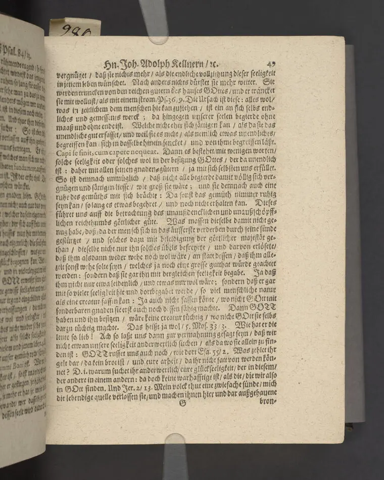 Likpredikan över Johan Adolf Kellner.