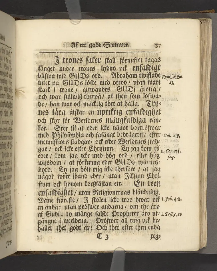 Gloriatio christiana, det är, en christelig berömelse af ett godt samwet. Hwilken den helige apostelen hafwer föreskrifwit; fordom kongl. may:ts tro-tienare ock Norkiöpings stads politie-borgmästare ... Carl Johansson altid älskat; och wid des jorde-färd uti en folckrijk församling den 23 febr. år 1708. allom christnom til efterdöme lemnat Petrus Asp ... Stockholm, tryckt, uti kongl. boktryckerie hos Joh. H. Werner, 1709.