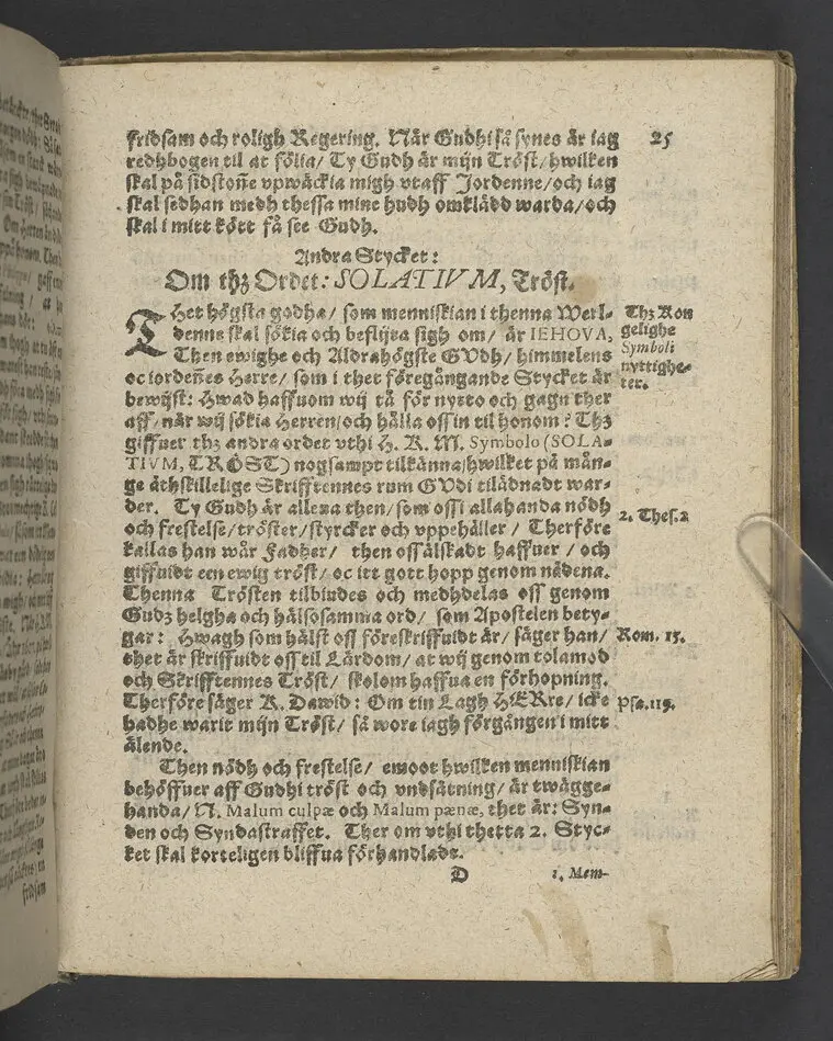 Symbolum Carolinum... Her Carls thens IX.des... symbolum, Iehova solatium meum, Gudh min tröst: Vthi then höghborne furstinnes... E. Sophies... begraffning i Strängnäs domkyrkio, then 22. Aprilis, anno 1612... Framstält vtaff M. Laurentio Paulino Gotho... Tryckt i Stockholm, af Ignatio Meurer, åhr 1613.