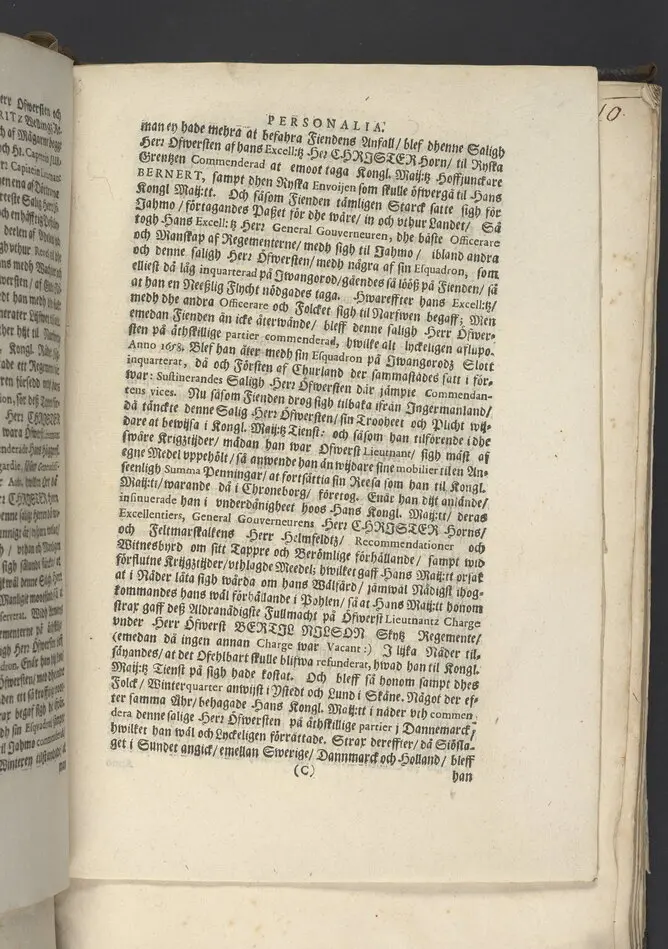 En trogen strids-mans, rätta affstedh ... Vthi en christeligh Lijk-predijkan öfwer kongl. maij:tz ... öfwerste öfwer Tawasthuus-lähns regemente infanterie ... Her Georg Anthoni Brakel, herre til Rochtell och Oddris ... den 4. januarii 1689 ... vthi Narfwens doom-kyrckia ... af Johanne Gezelio ... Tryckt i Åbo, af Johan Winter.