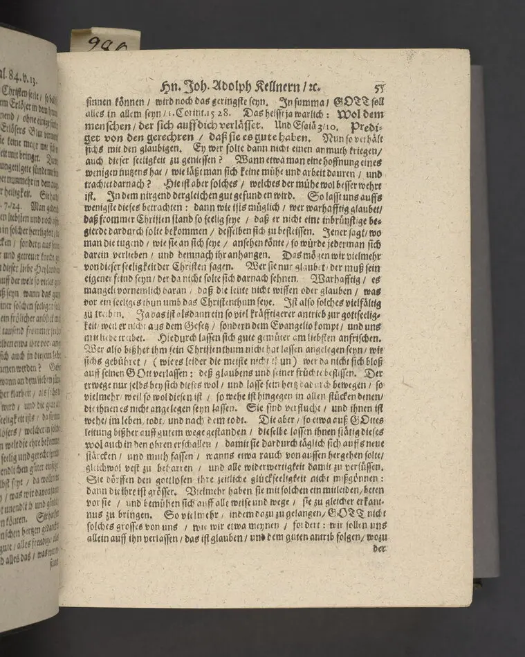Likpredikan över Johan Adolf Kellner.