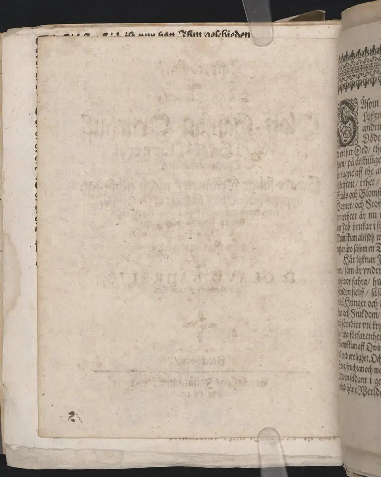 Lijkredikan öfwer... Oloff Hanson Örnehufwudh til Helgöö... uti Frösunda socknekyrkia den 28. decembris, åår 1644... Stockholm, tryckt hoos Ignatium Meurer, åhr 1645.