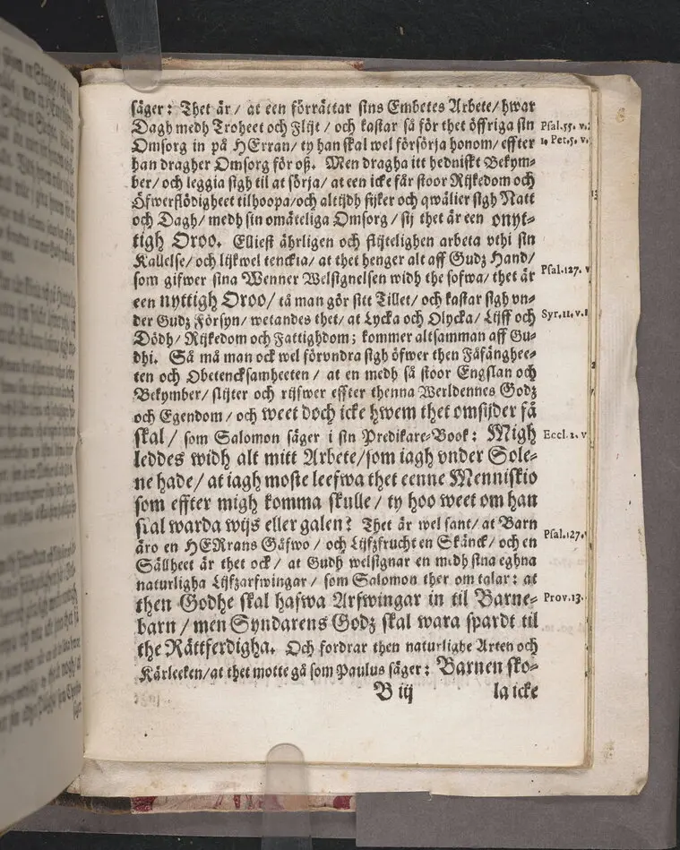 Een christeligh lijkpredikan, öfwer ... Christiern Måns-son, hwars salighe lekamen ... bleff begrafwen ... i Ramnäsz kyrckio, åhr 1659. then 18 febr. Hållen aff doct. Olavo Laurelio ... Tryckt vthi Wästerås aff Euchario Lauringer, åhr 1659.
