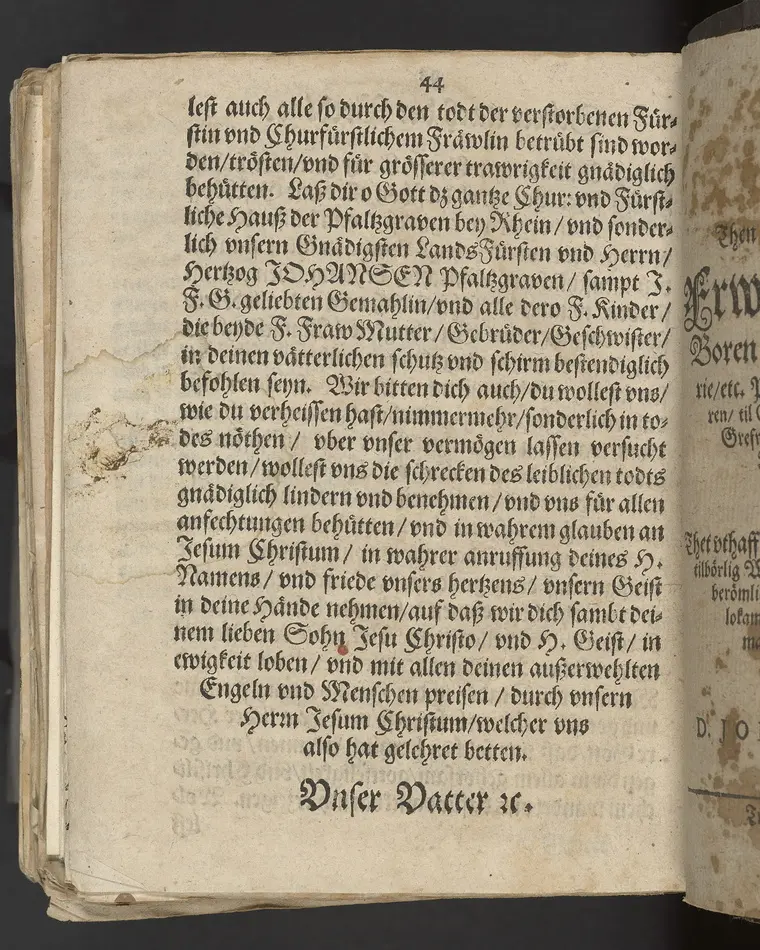 Christliche Leichpredigt Bey der Begräbnusz, weylandt der Durchleuchtigen Hochgebornen Fürstin vnd Churfürstlichen Fräwlein ... Christinae, Geborner Pfaltzgrävin bey Rhein ... gedächtnusz. Welche Sontags den 11. Julij Anno 1619 ... im 47. Jahr, Ihres alters ... im F. Schlosz zu Zweybrücken ... entschlaffen, vnd folgenden 25. Julij ejusdem anni, in der Pfarkirchen daselbst ... ist zur Erden bestattet worden. Gehalten Durch Bartholomaeum Hexamerum Diener am wort Gottes daselbst. Gedruckt in der Churfürstlichen Stadt Heydelberg, bey David Albin.