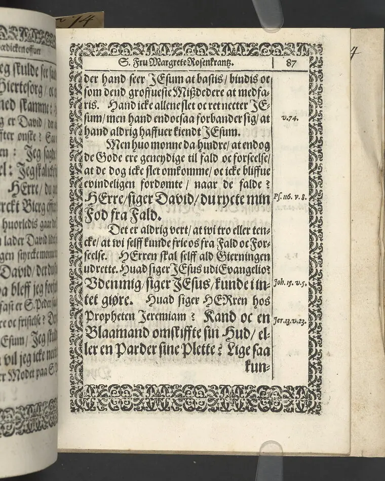 Likpredikan över Margrete Rosenkrantz