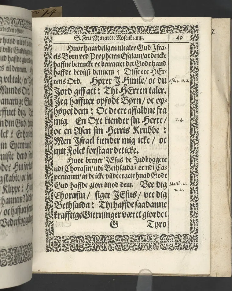 Likpredikan över Margrete Rosenkrantz