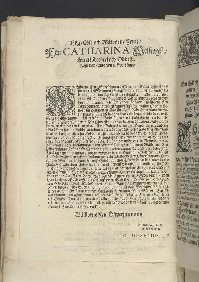 En trogen strids-mans, rätta affstedh ... Vthi en christeligh Lijk-predijkan öfwer kongl. maij:tz ... öfwerste öfwer Tawasthuus-lähns regemente infanterie ... Her Georg Anthoni Brakel, herre til Rochtell och Oddris ... den 4. januarii 1689 ... vthi Narfwens doom-kyrckia ... af Johanne Gezelio ... Tryckt i Åbo, af Johan Winter.