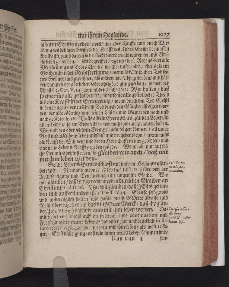 Die Gemeinschafft der Christen mit ihrem heylande im Sterben und im Leben ...