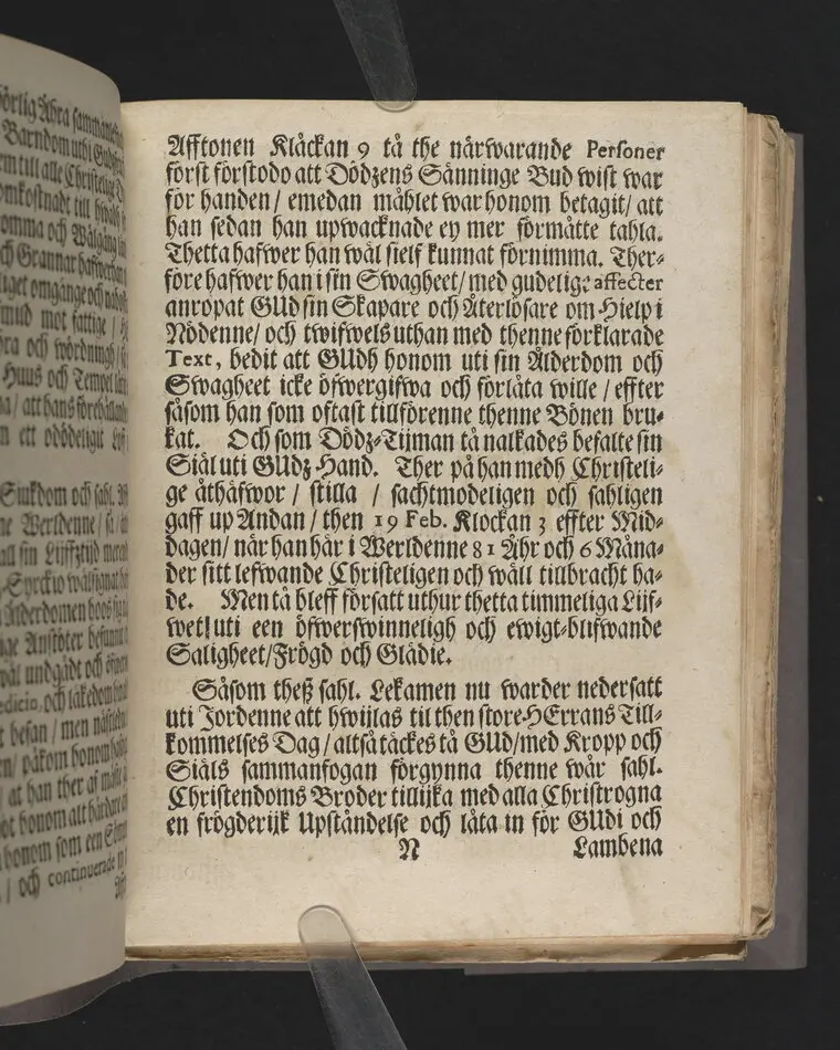 Senii gravamen, solamen & conamen, eller ålderdomens brist, tröst och plicht, i en christelig lijk-predikan ... vthi Nyköpingz stora kyrkio på palm-söndagen, anno 1690. Tå ... handelsmannens och rådmannens i Nyköping, Herr Petter Carlszons, jordiska hydda ... förlåten blef ... förklarat af Magno J. Melandro ... Stockholm, tryckt hoos Joh. Georg Eberdt.