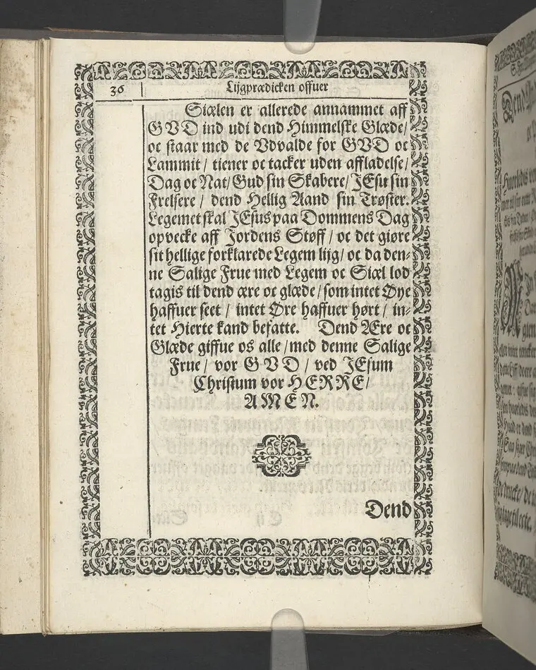 Likpredikan över Margrete Rosenkrantz