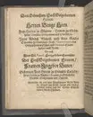Die Kraft der heiligen Tauffe ... bey hochansehnlich-gehaltener Leichbegeignüß, des ... Herren Swante-Johan Horns, Frey-Herren zu Åminne ... ihrer Excellentz des ... Herren Bengt Horns, Frey-Herren zu Åminne ... Sohns, welcher den I. Februarii dieses 1671sten Jahres in Gott ... verschieden ... in einer Christl. Leichpredigt fürgestellet und erklehret durch Johannem Jacobum ...