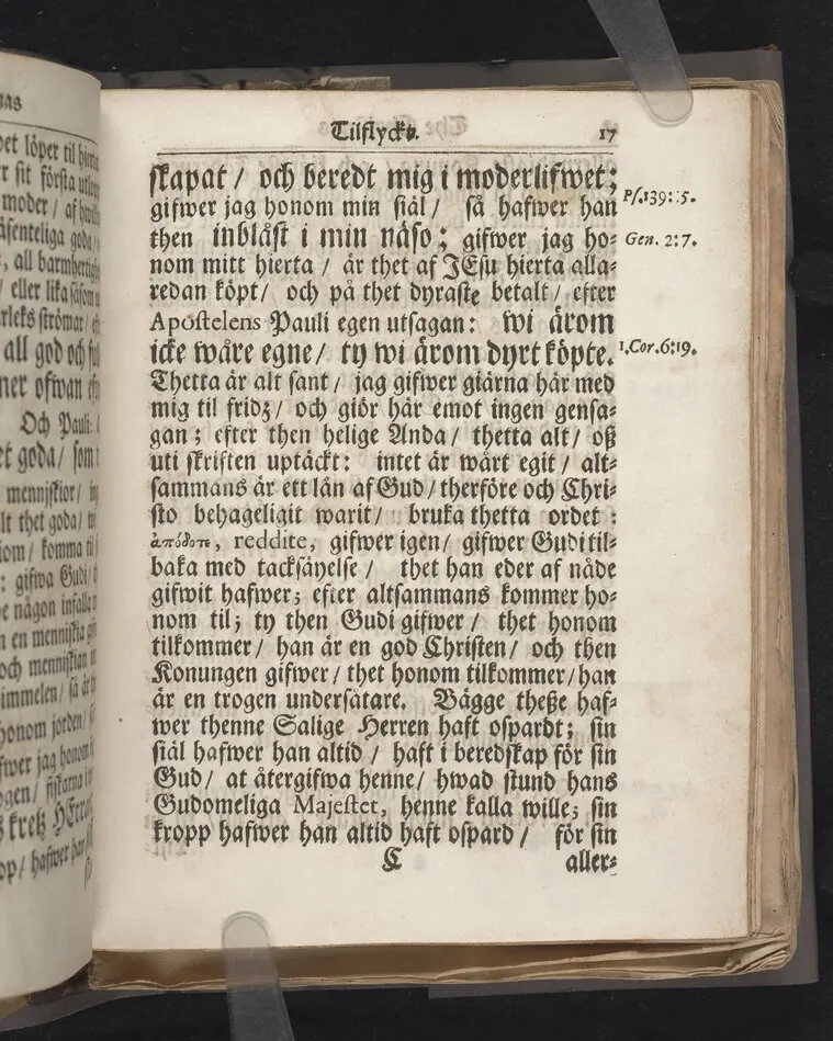 Asylum christianorum, eller The christnas tilflycht, betrachtat uti en enfaldig och gudelig lijk-predikan, i anledning af psalmen Davids 27. v. 5. öfwer hans kongl. may:tz wår allernådigste konungs tro-tienare ... nu hos Gud ewinnerligen salige, hr. Edvard Ehrensteen ... uti många höga personers, samt en ansenlig församlings närwaro, hållen i Öster Åkers kyrckia, den 29 jan. 1712. Af Gustaf Hallman ... Stockholm, hos Joh. Henr. Werner, kongl. may:tz och Upsala acad. boktr. 1713.