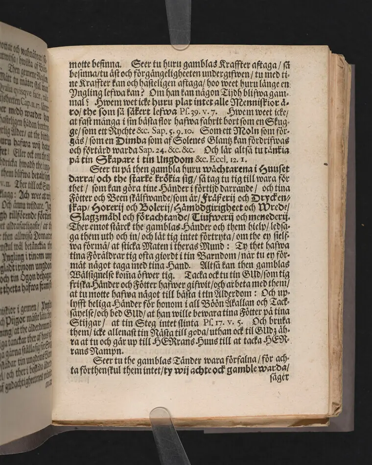 Senii gravamen, solamen & conamen, eller ålderdomens brist, tröst och plicht, i en christelig lijk-predikan ... vthi Nyköpingz stora kyrkio på palm-söndagen, anno 1690. Tå ... handelsmannens och rådmannens i Nyköping, Herr Petter Carlszons, jordiska hydda ... förlåten blef ... förklarat af Magno J. Melandro ... Stockholm, tryckt hoos Joh. Georg Eberdt.