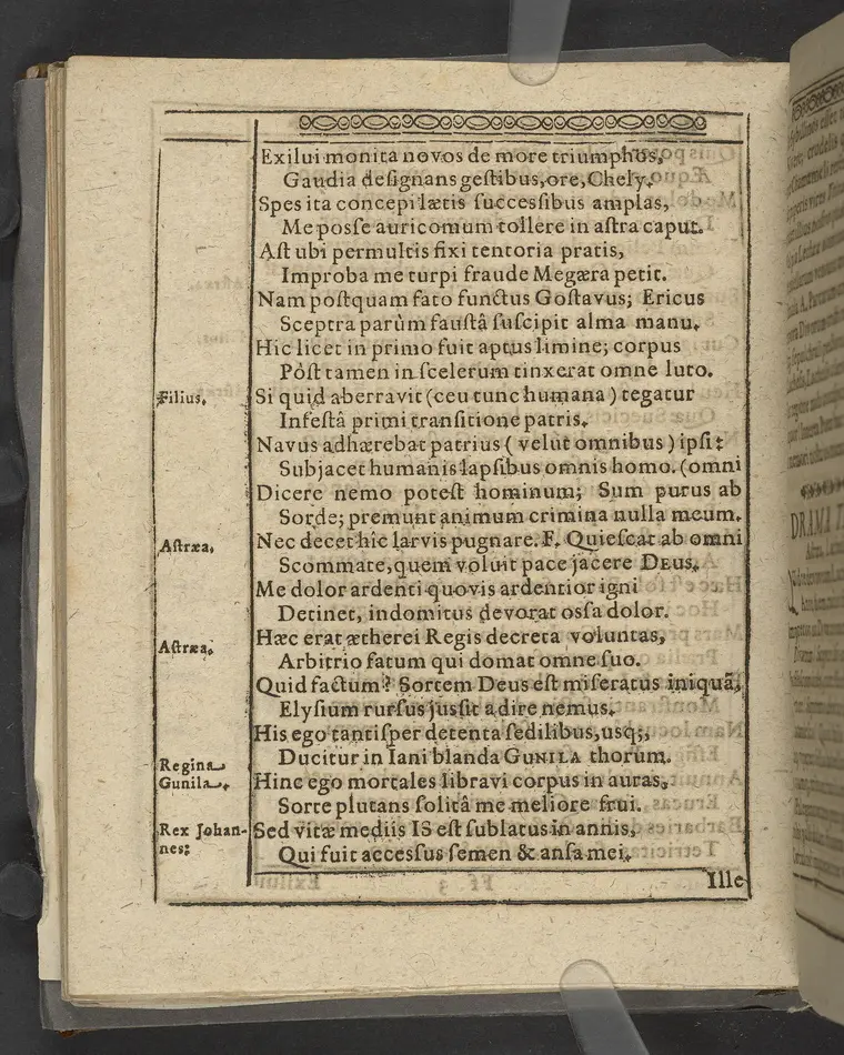 Agon regius, konglige Majesteetz till Swerige etc. H. Johans III... dödzkamp... Anteknat förste gången... på latiniskt språk... Dn. Jona Petri Nericio... Men nu... besmyckiat... medh Threnodia dramatica och... Drotningz Gunilæ epithaphijs... ich en... oration om... konungens... leffwerne... authore, Sylvestro Johan. Phrygio... Holmiæ A.C. 1620.