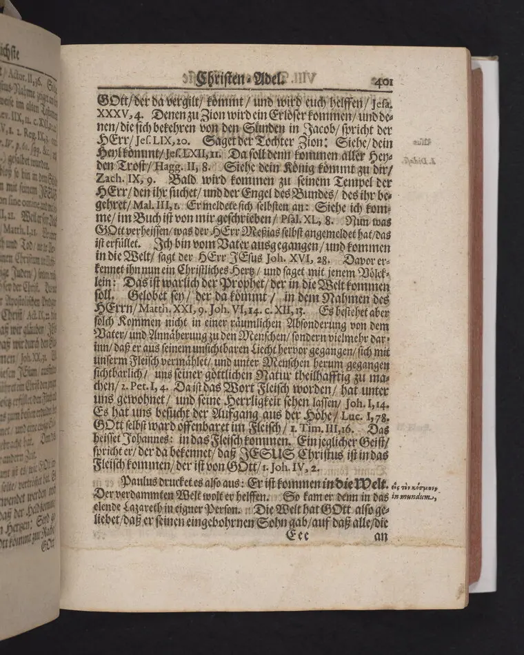 Der Vortrefflichste Christen-Adel/ In einer Christlichen Leichen-Predigt/ Tages vorher/ ehe Des ... Herrn Friedrichs von Werthern ... Der Röm. Käyserl. Maj. und des Heil. Röm. Reichs Erb-Cammer-Thürhüters .. Am 21. Decembr. 1686. Selig-verblichener Leichnam von Dreßden aus nacher Cölleda ... zu seinem Erb-Begräbnüß gebracht zu werden/ abgeführet worden.