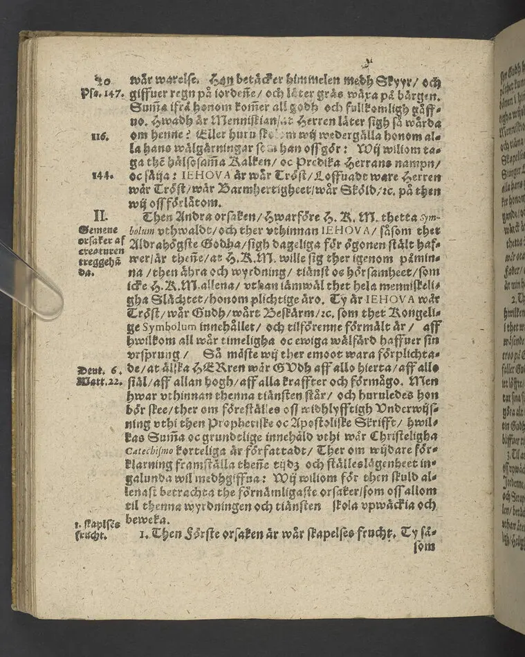 Symbolum Carolinum... Her Carls thens IX.des... symbolum, Iehova solatium meum, Gudh min tröst: Vthi then höghborne furstinnes... E. Sophies... begraffning i Strängnäs domkyrkio, then 22. Aprilis, anno 1612... Framstält vtaff M. Laurentio Paulino Gotho... Tryckt i Stockholm, af Ignatio Meurer, åhr 1613.