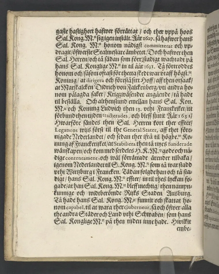 Lijkpredikan, öfwer... Herr Bengt Oxenstierna, Frijherre til Ekebyholm och Söderboo... Vthi Riddarholms Kyrckian, den 6. Augusti åår 1643. Så och en kort Relation, om then salige herrens stora förfarenhet och widt kring om werlden giorda resor... Tryckt aff Henrich Keyser 1644.