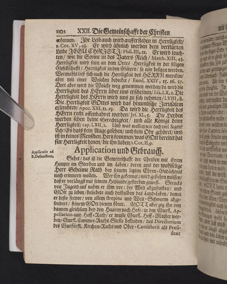 Die Gemeinschafft der Christen mit ihrem heylande im Sterben und im Leben ...