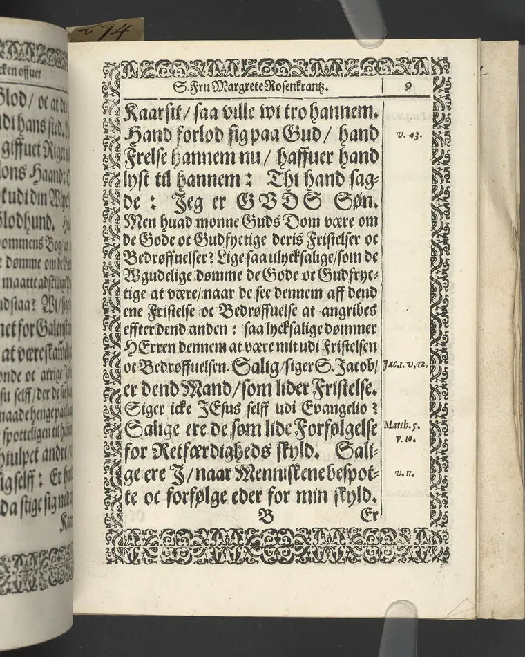 Likpredikan över Margrete Rosenkrantz