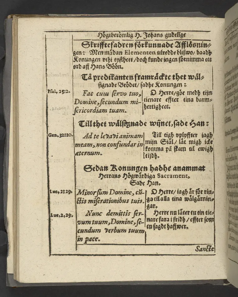 Agon regius, konglige Majesteetz till Swerige etc. H. Johans III... dödzkamp... Anteknat förste gången... på latiniskt språk... Dn. Jona Petri Nericio... Men nu... besmyckiat... medh Threnodia dramatica och... Drotningz Gunilæ epithaphijs... ich en... oration om... konungens... leffwerne... authore, Sylvestro Johan. Phrygio... Holmiæ A.C. 1620.