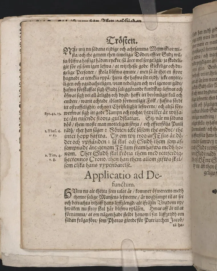 Lijkredikan öfwer... Oloff Hanson Örnehufwudh til Helgöö... uti Frösunda socknekyrkia den 28. decembris, åår 1644... Stockholm, tryckt hoos Ignatium Meurer, åhr 1645.