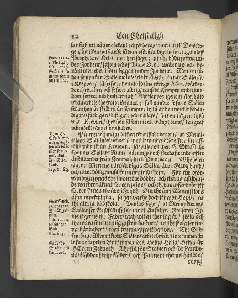I.N.J. Status denatorum, the afsomnade dödas tilstånd, uthi een chtisteligh lijkpredijkningh,, öfwer ... herr Niels Erickzson Bergudd, fordom hauptmann öfwer ... hwilken i herranom afsomnade uti Malar sochn på sin egen swärd i Solfmo den 3. maij anno 1680 ... framstält ... aff Olavi Magni Arenio .