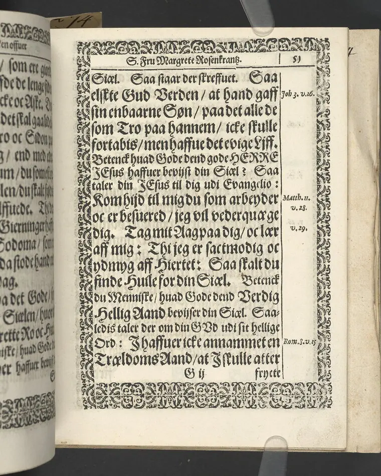 Likpredikan över Margrete Rosenkrantz