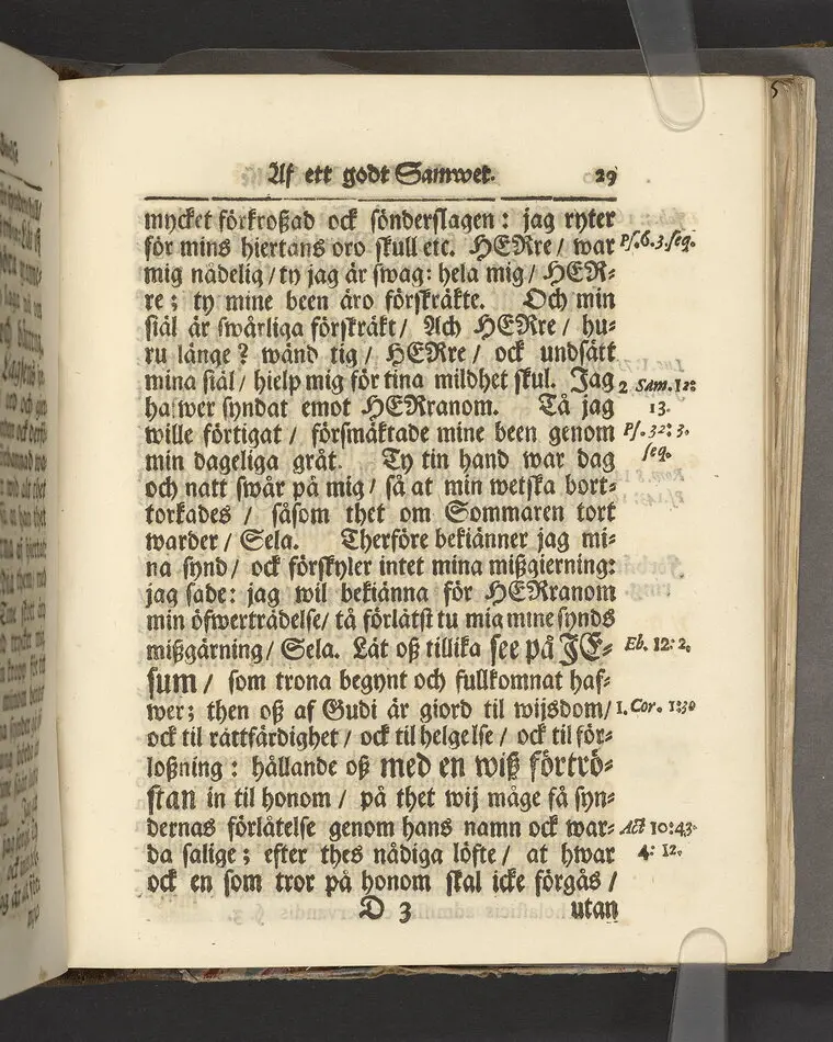 Gloriatio christiana, det är, en christelig berömelse af ett godt samwet. Hwilken den helige apostelen hafwer föreskrifwit; fordom kongl. may:ts tro-tienare ock Norkiöpings stads politie-borgmästare ... Carl Johansson altid älskat; och wid des jorde-färd uti en folckrijk församling den 23 febr. år 1708. allom christnom til efterdöme lemnat Petrus Asp ... Stockholm, tryckt, uti kongl. boktryckerie hos Joh. H. Werner, 1709.