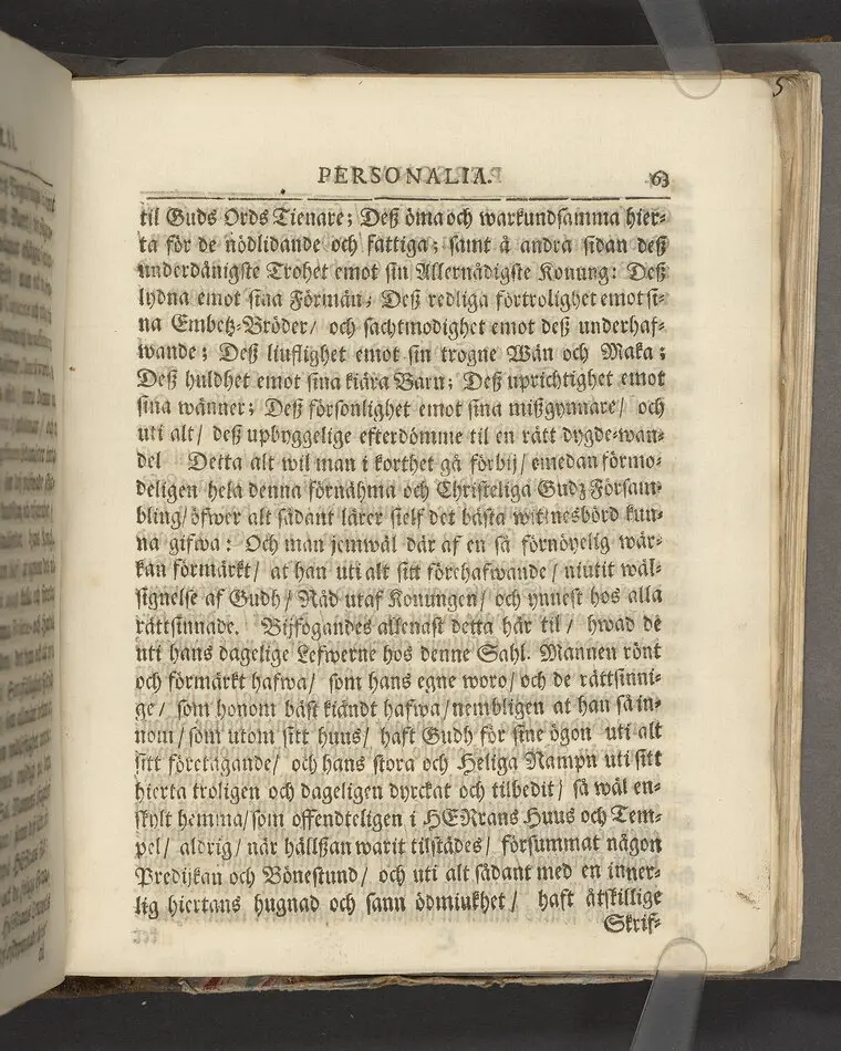 Gloriatio christiana, det är, en christelig berömelse af ett godt samwet. Hwilken den helige apostelen hafwer föreskrifwit; fordom kongl. may:ts tro-tienare ock Norkiöpings stads politie-borgmästare ... Carl Johansson altid älskat; och wid des jorde-färd uti en folckrijk församling den 23 febr. år 1708. allom christnom til efterdöme lemnat Petrus Asp ... Stockholm, tryckt, uti kongl. boktryckerie hos Joh. H. Werner, 1709.