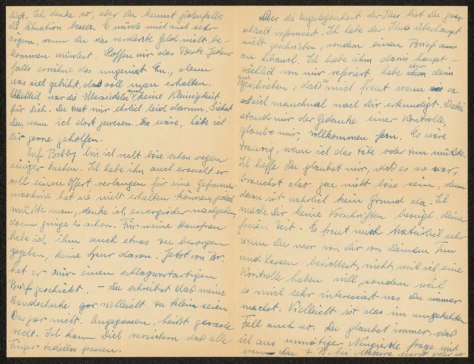 Brev från Stefan Böhm till Martha Böhm 1937-03-04