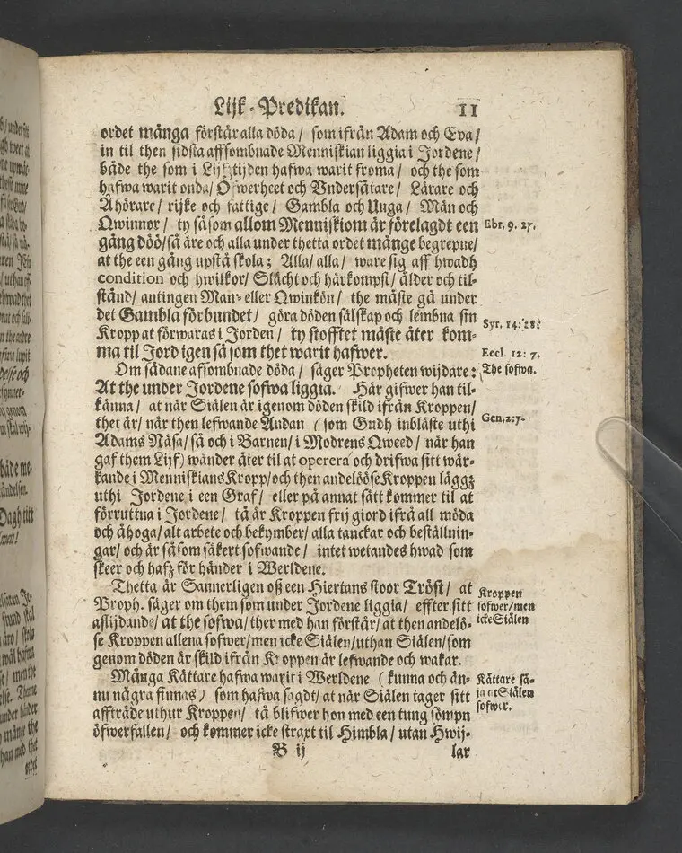 I.N.J. Status denatorum, the afsomnade dödas tilstånd, uthi een chtisteligh lijkpredijkningh,, öfwer ... herr Niels Erickzson Bergudd, fordom hauptmann öfwer ... hwilken i herranom afsomnade uti Malar sochn på sin egen swärd i Solfmo den 3. maij anno 1680 ... framstält ... aff Olavi Magni Arenio .