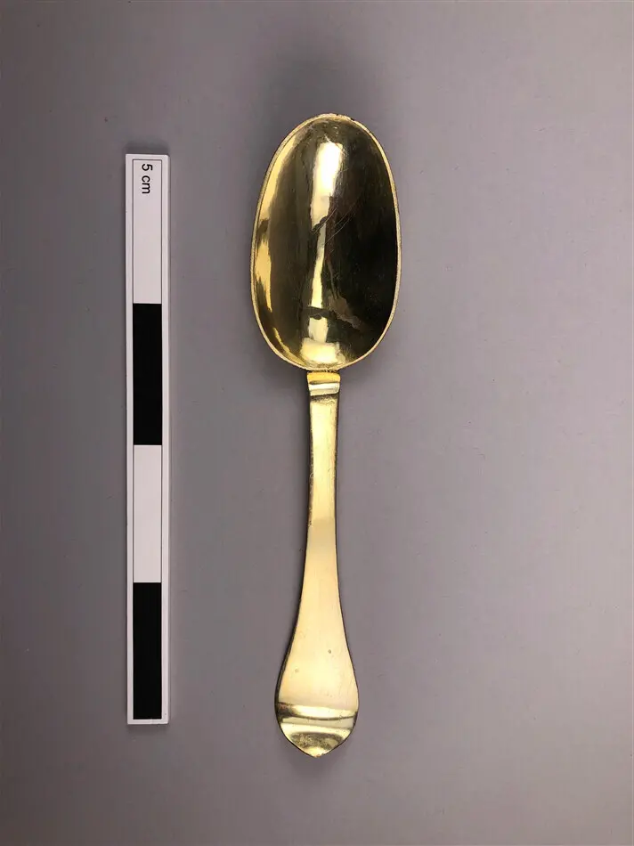 Begravningssked, Anders Malthow, Stockholm, 1704