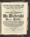 Der wohlbelohnte Gerechte, als der Weyland wohl-ehrenveste ... Diedrich von der Liedt, wohlbenahmter Kauff- und Handels-Mann in dieser königlichen Residentz-Stad Stockholm, und der hiesigen löblichen deutschen Kirchen wohlverordneter Eltester und Vorsteher, den 22. April, im Jahr Christi 1700. in der St. Nicolai Kirchen, bey volckreicher Versamlung, ansehnlich zur Erden bestetiget worden, fürgestellet aus dem 16. und 17. Versickeln des 5. Capitels des Buchs der Weiszheit, von M. Ægidio Strauchen ... Stockholm, gedruckt bey Olao Enæo, königl. Antiq. Arch. Buchdr.