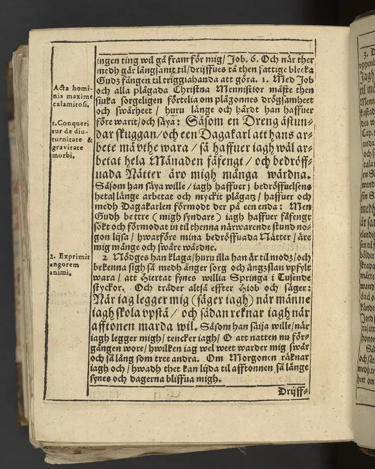 Een christelig lijkpredikning om the andelige fiender, med hwilka alla gudfruchtiga menniskior strijda måste ... Hwilken tå ... frw Maria Eliszabeth, Sweriges ... konunga dotter ... fördes til sin hwilokammar i Linckep[~]ing. Hållin är på thet fursteliga hwset Bråborg, then 18. januarij, åhr 1619. Aff Petro Jonæ Biugg ... Tryckt i Stockholm aff Oluff Oluffson. Anno 1620.